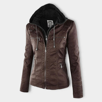 Monika™ | Robust and Elegant Leather Jacket