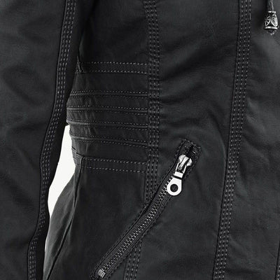 Monika™ | Robust and Elegant Leather Jacket