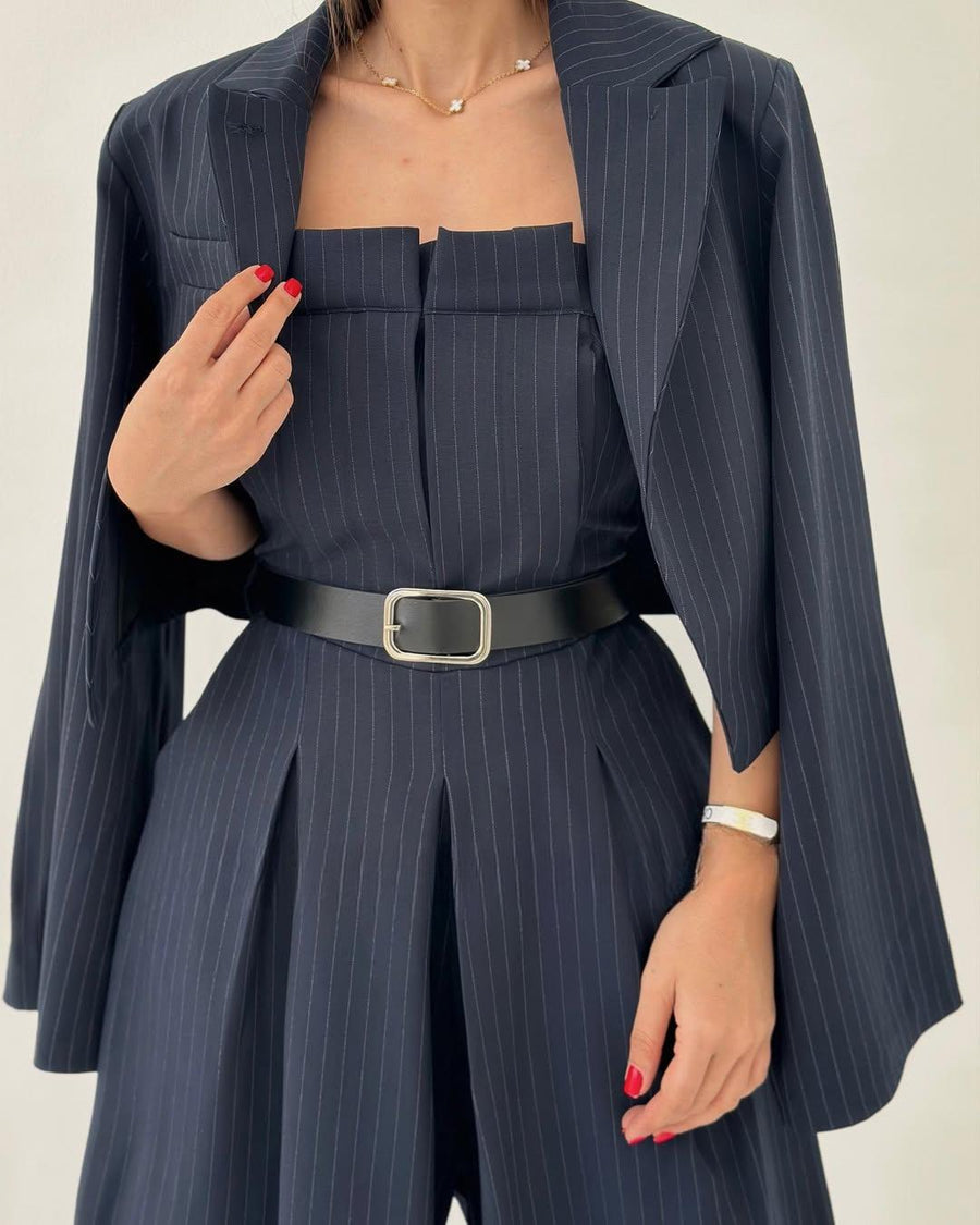Eclat™ | Women's Ensemble Bustier + Jacket – Elegant & Trendy Style