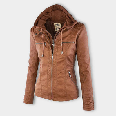 Monika™ | Robust and Elegant Leather Jacket
