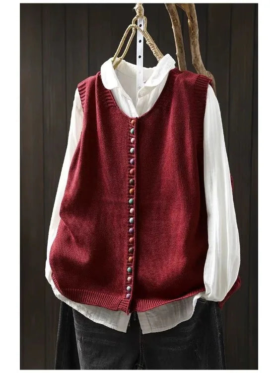 The Rosalie | Soft knit vest
