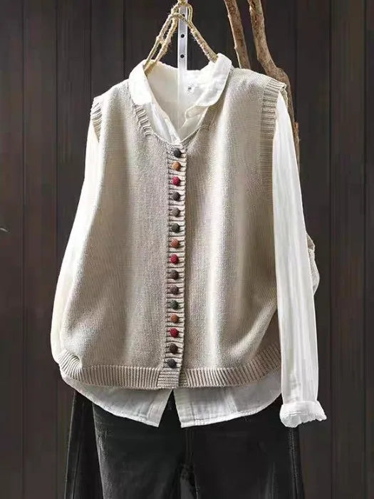 The Rosalie | Soft knit vest