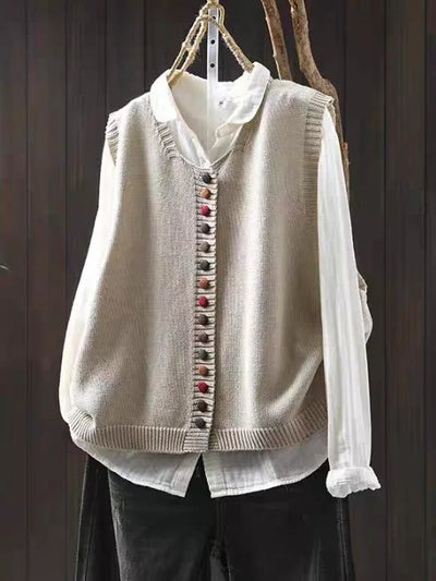 The Rosalie | Soft knit vest